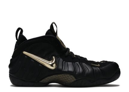 Nike Air Foamposite Pro Black Metallic Gold Replica
